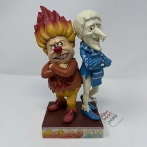 Heat & Snow Miser Jim Shore Year Without A Santa Claus Figurine Polar Opposites